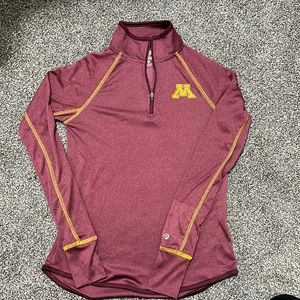 UMN Minnesota quarter zip